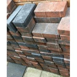 Block paving bricks