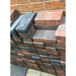 Block paving bricks