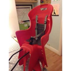 Child rear bike seat