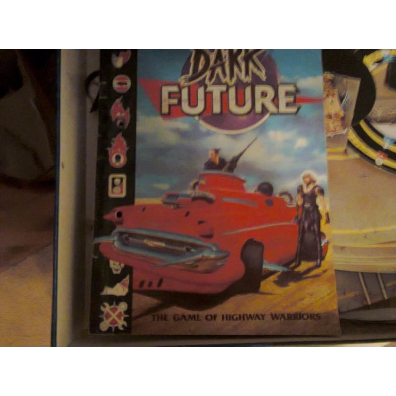 1988 edition of Dark Future board game.