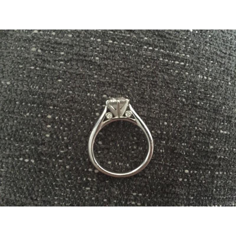 Diamond engagement ring