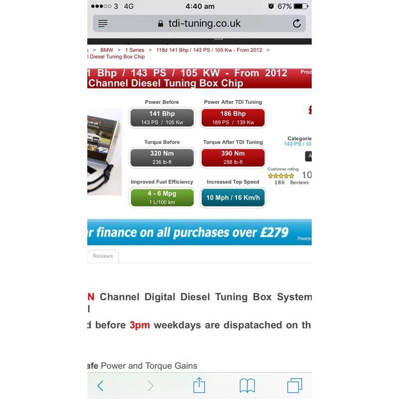 Bmw 118d tdi tuning box