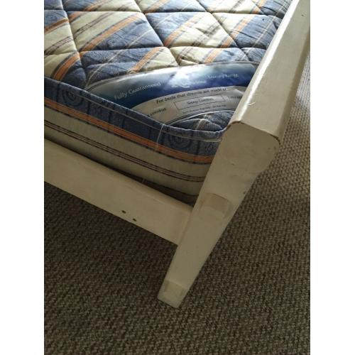 Free 3 seater leather sofa couch , free double bed and mattress and quilt - must come now hamilton