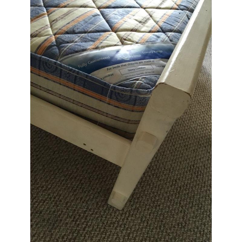 Free 3 seater leather sofa couch , free double bed and mattress and quilt - must come now hamilton