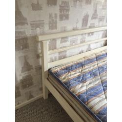 Free 3 seater leather sofa couch , free double bed and mattress and quilt - must come now hamilton