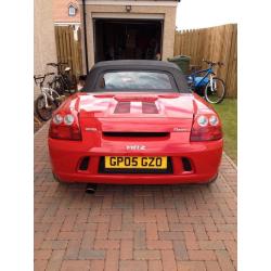 Toyota MR2 1.8 VVT-i 2 seat convertable Chilli Red Low Mileage & Full Toyota Franchise Maintenance