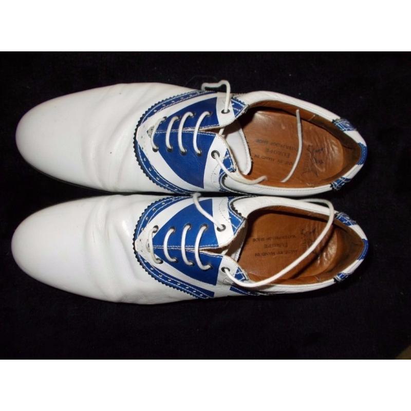 hand made scotland golf shoes size 12
