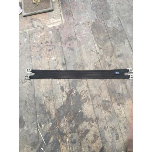 38" Black cotton girth