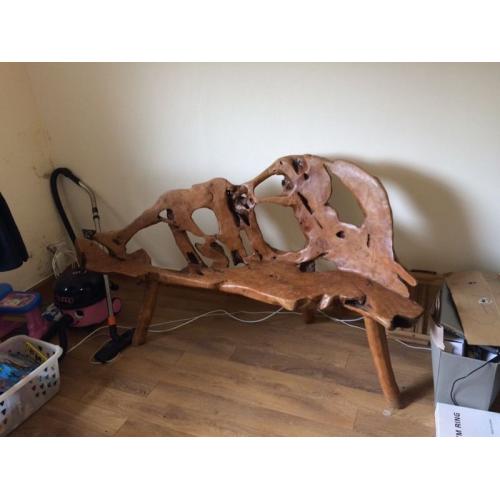Large Root Bench