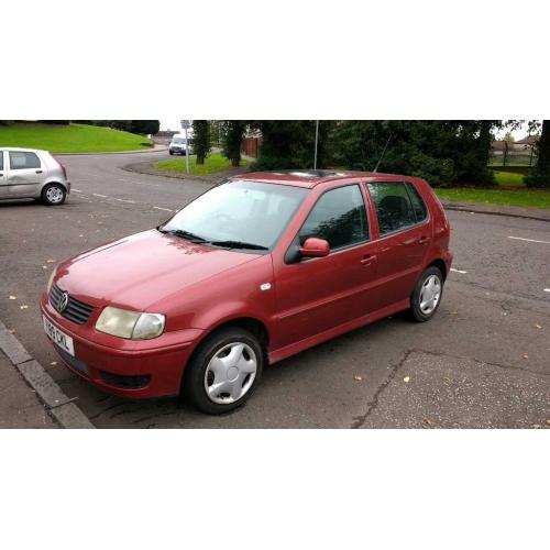 VW Polo 2001 "Y" plate, for breaking , sound engine and gearbox , sony cd/radio ... and more