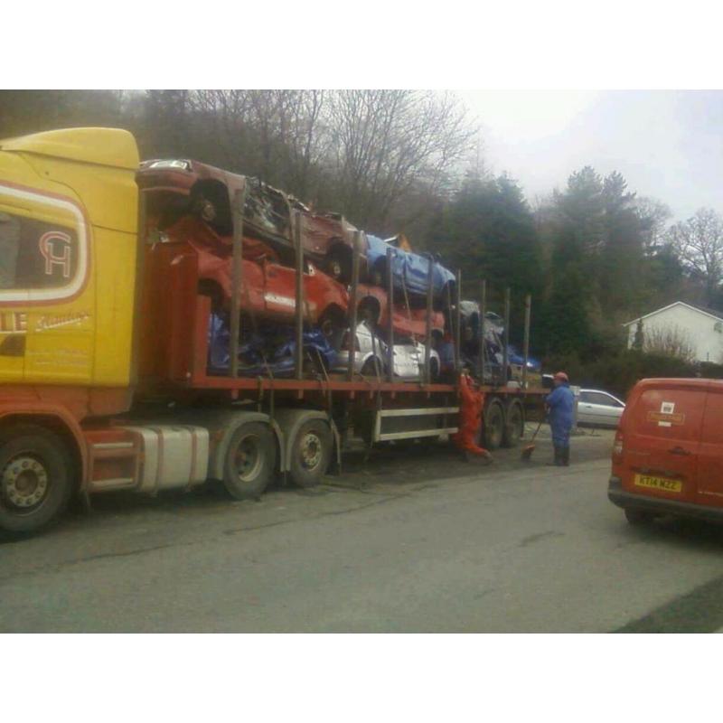 Scrap car uplift
