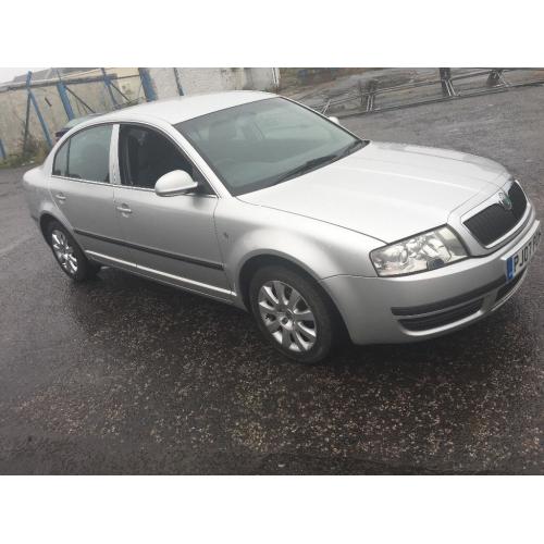 2007 SKODA SUPERB COMFORT 2.0TDI MOT 08/02/2017 PART SERVICE HISTORY CD PLAYER 6 SPEED
