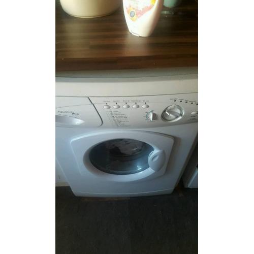 hotpoint aquarius washing machine.