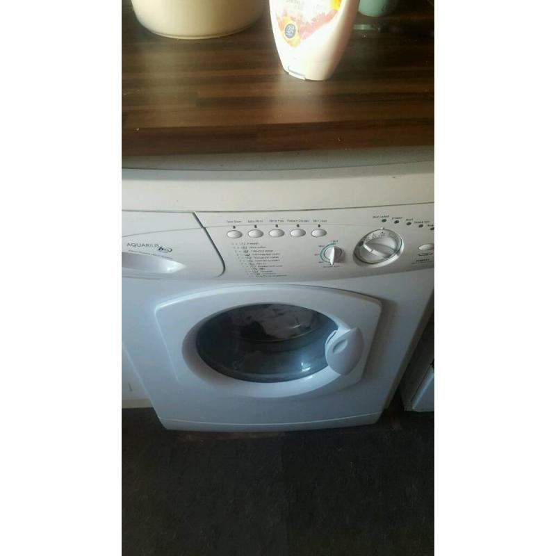 hotpoint aquarius washing machine.
