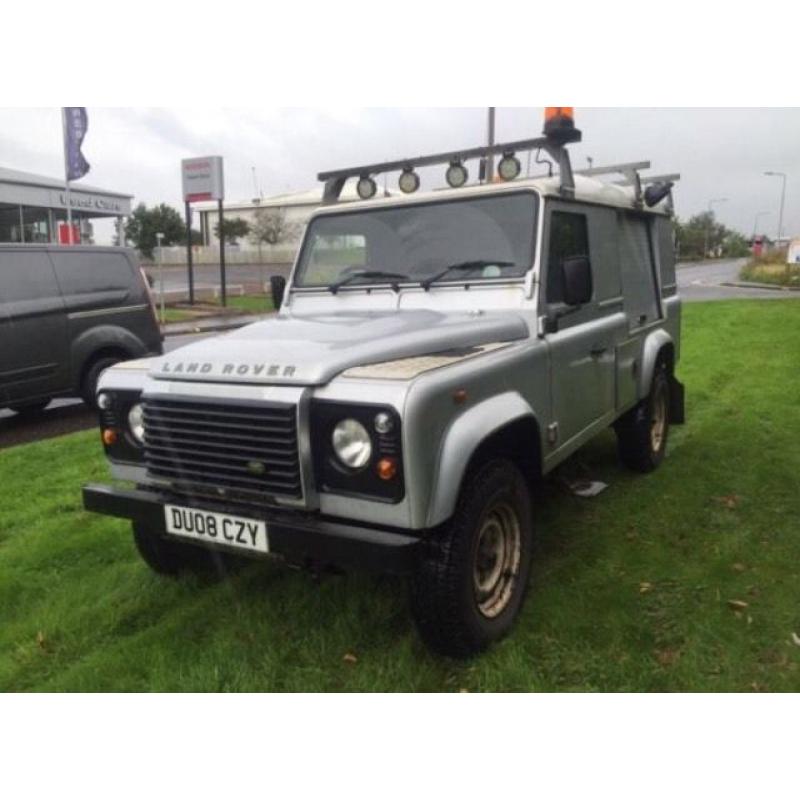 Land Rover defender 110 2.4tdci puma 6 speed utility 4x4 08plate no vat