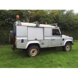 Land Rover defender 110 2.4tdci puma 6 speed utility 4x4 08plate no vat