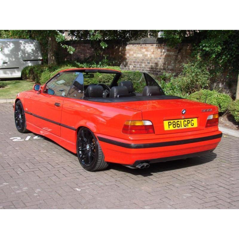 EXCELLENT EXAMPLE!! 1996 BMW 3 SERIES 2.8 328i 2dr CONVERTIBLE, FULL LEATHER