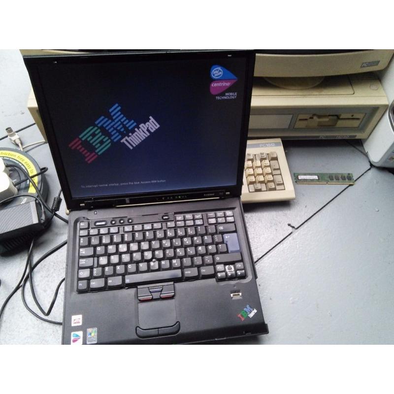 JOBLOT 2 laptops IBM / Lenovo X61, T43, 3 Computers (Dell E520, Amstrad PC1512, PC1640HD20) mobile