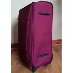 Saxolite SUITCASE, in Pink, size Medium, Very Good condition