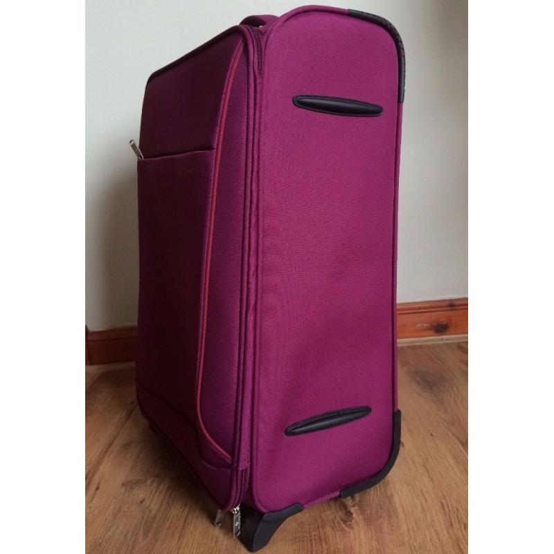Saxolite SUITCASE, in Pink, size Medium, Very Good condition