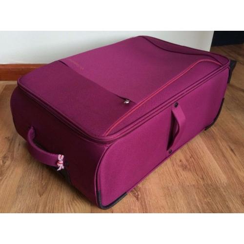 Saxolite SUITCASE, in Pink, size Medium, Very Good condition