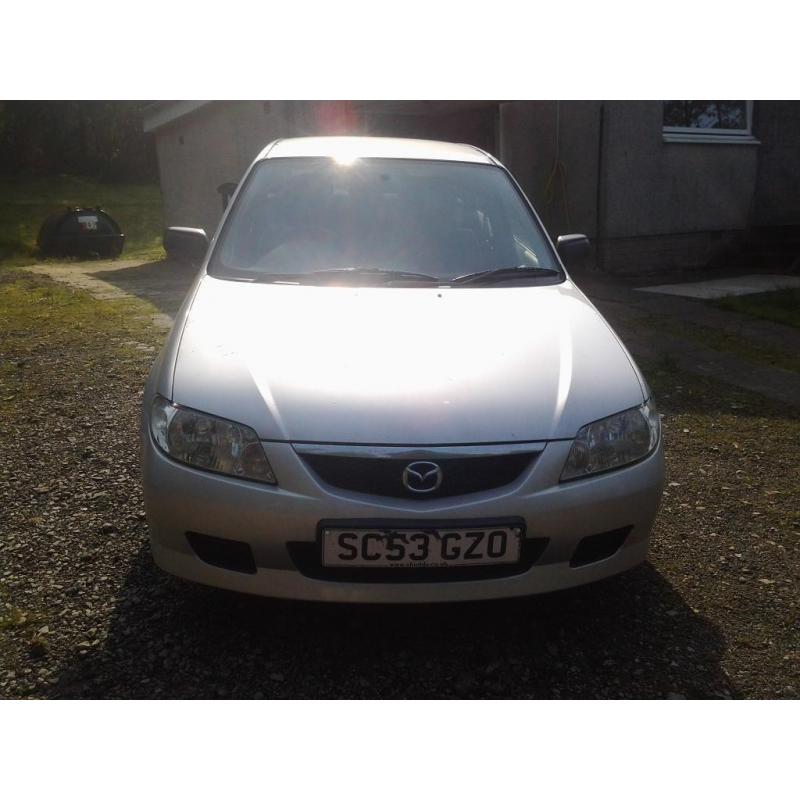 mazda 323f petrol mot dec 69100 miles excellent condition.