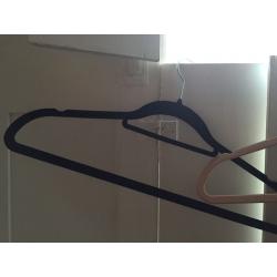 58 velour clothes hangers