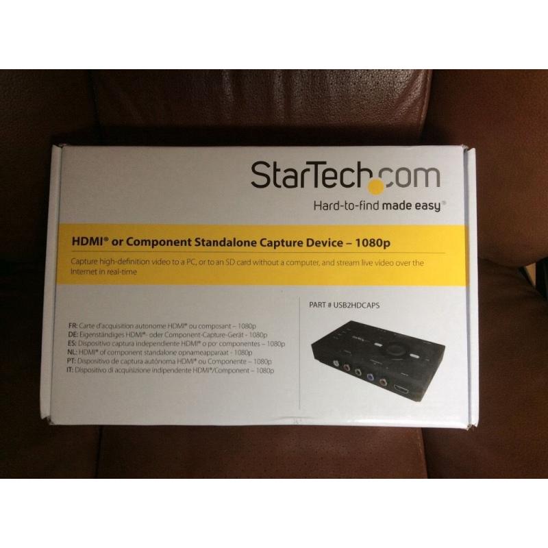 Startech HDMI Standalone Video Capture Device.