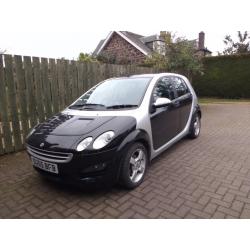 Smart Forfour 1.3 Passion Top Of The Range Rare Car, polo clio ibiza corsa class but better.