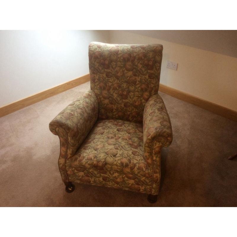 ANTIQUE SETEE AND CHAIRS