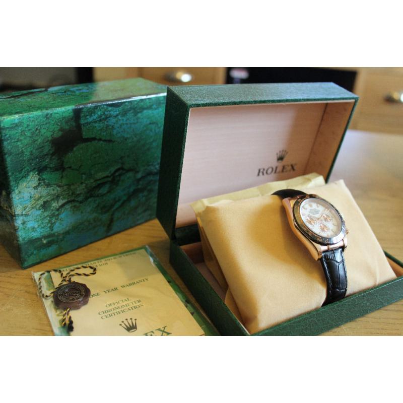 STUNNING BRAND NEW ROLEX LADIES DAYTONA OYSTER WITH BOX AND PAPERS SWAP WHY