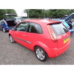 2007 FORD FIESTA 1.25 ZETEC 3 DOOR PETROL RED 92,000 MILES MOT TILL 07/02/17 EXCELLENT CONDITION