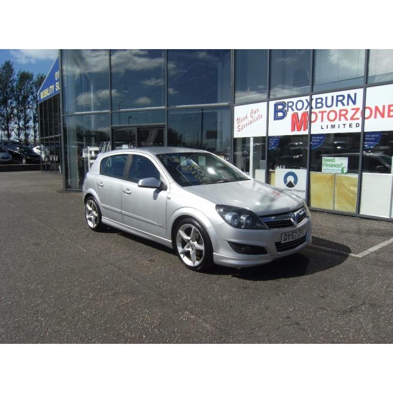 2007 57 VAUXHALL ASTRA 1.8 SRI 16V XP E4 5d AUTO 140 BHP ** GUARANTEED FINANCE **