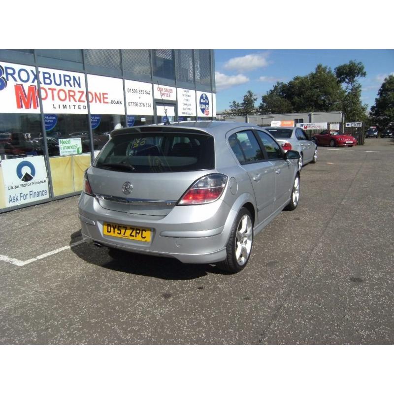 2007 57 VAUXHALL ASTRA 1.8 SRI 16V XP E4 5d AUTO 140 BHP ** GUARANTEED FINANCE **