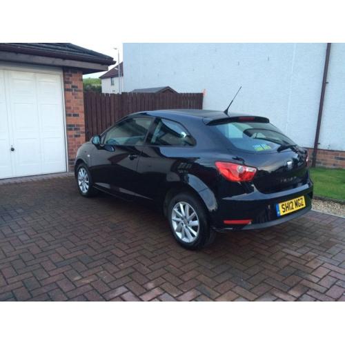 2012 Seat Ibiza 1.4 SE Black - Bluetooth & Aircon