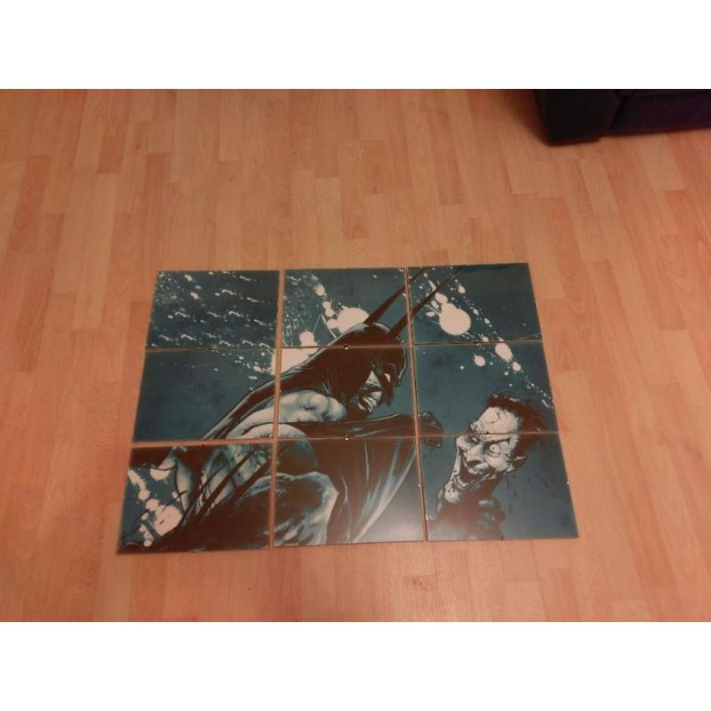 Batman fighting joker picture