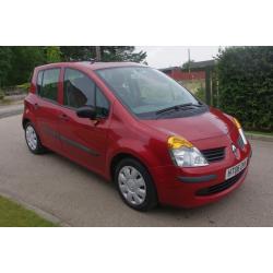 RENAULT MODUS 1.4 OASIS MOT AUGUST 2017