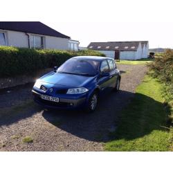 RENAULT MEGANE 1.4 5 DOOR. 12 MONTHS MOT. VERY CLEAN AND RELIABLE.