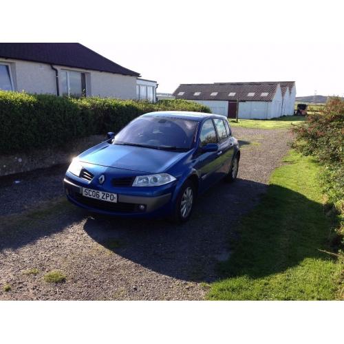 RENAULT MEGANE 1.4 5 DOOR. 12 MONTHS MOT. VERY CLEAN AND RELIABLE.