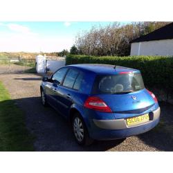 RENAULT MEGANE 1.4 5 DOOR. 12 MONTHS MOT. VERY CLEAN AND RELIABLE.