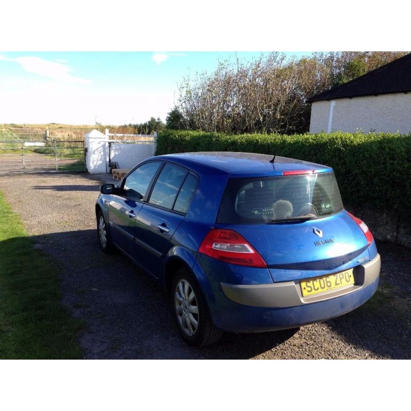 RENAULT MEGANE 1.4 5 DOOR. 12 MONTHS MOT. VERY CLEAN AND RELIABLE.