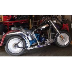 harley davidson softail rolling chassis with v5c
