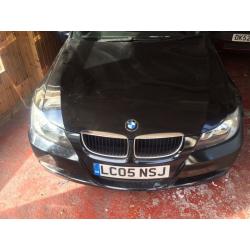 BMW 320 d Diesel 2005 2.0 black colour leather interior 10 month Mot