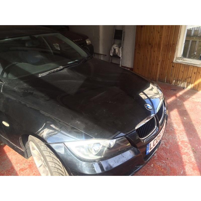 BMW 320 d Diesel 2005 2.0 black colour leather interior 10 month Mot