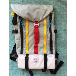 Topo Designs Mountain Pack backpack day sack hiking travel, very gently used