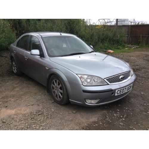 FORD MONDEO TURBO DIESEL 2007 07 REG SPARES OR REPAIR