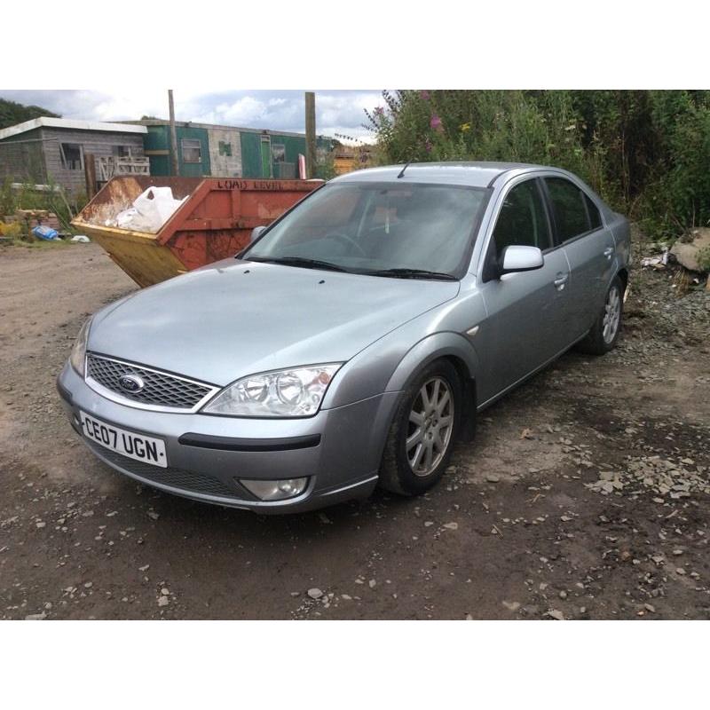 FORD MONDEO TURBO DIESEL 2007 07 REG SPARES OR REPAIR