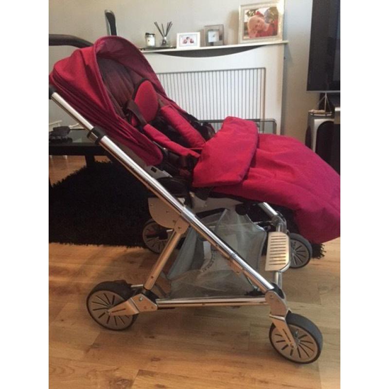 Mamas and papas raspberry Urbo almost like new