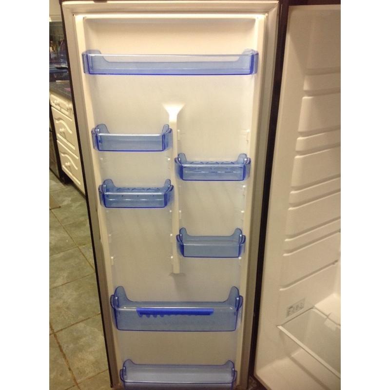 Freestanding black belling fridge