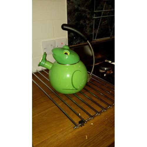 frog novelty hob top kettle - suitable for a range cooker